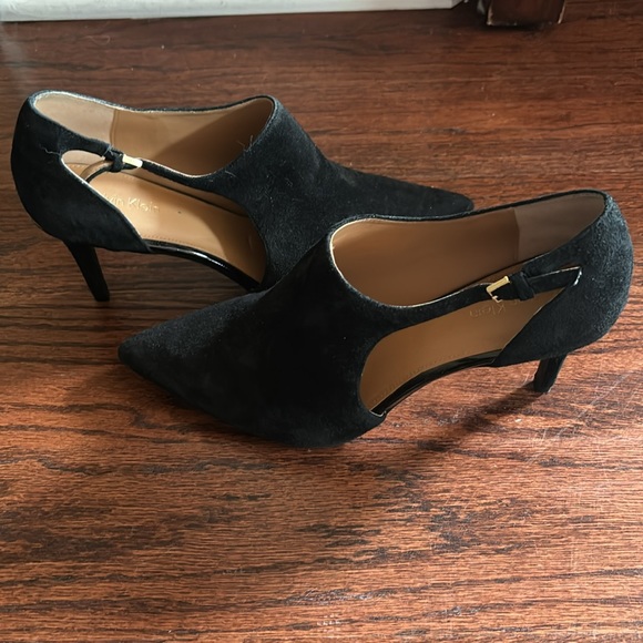 NWOT Calvin Klein size 9 Suede Bootie with side buckle - Picture 15 of 16